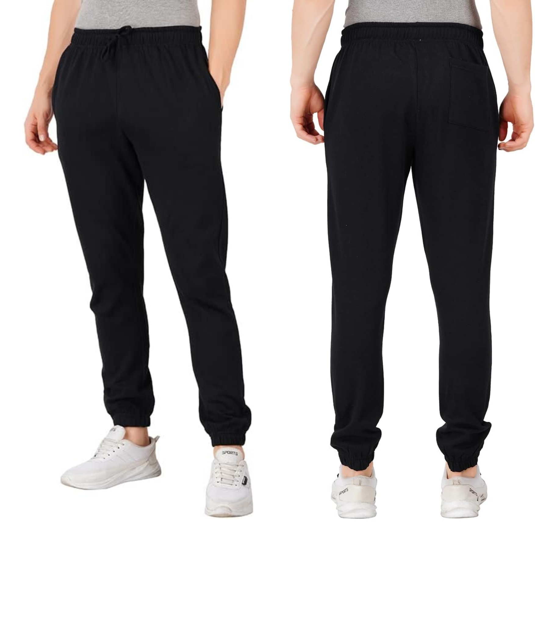 Elastic bottom joggers hotsell